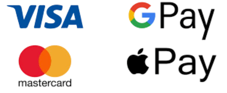 Visa Mastercard Google Pay Apple Pay